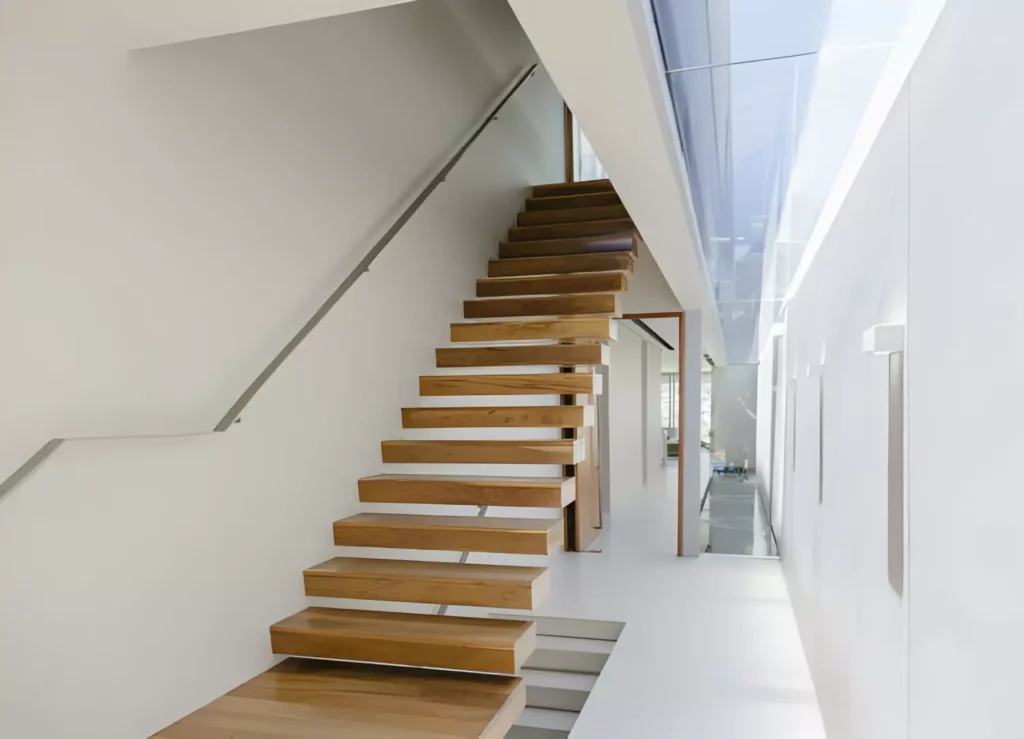 Straight Floating Staircases